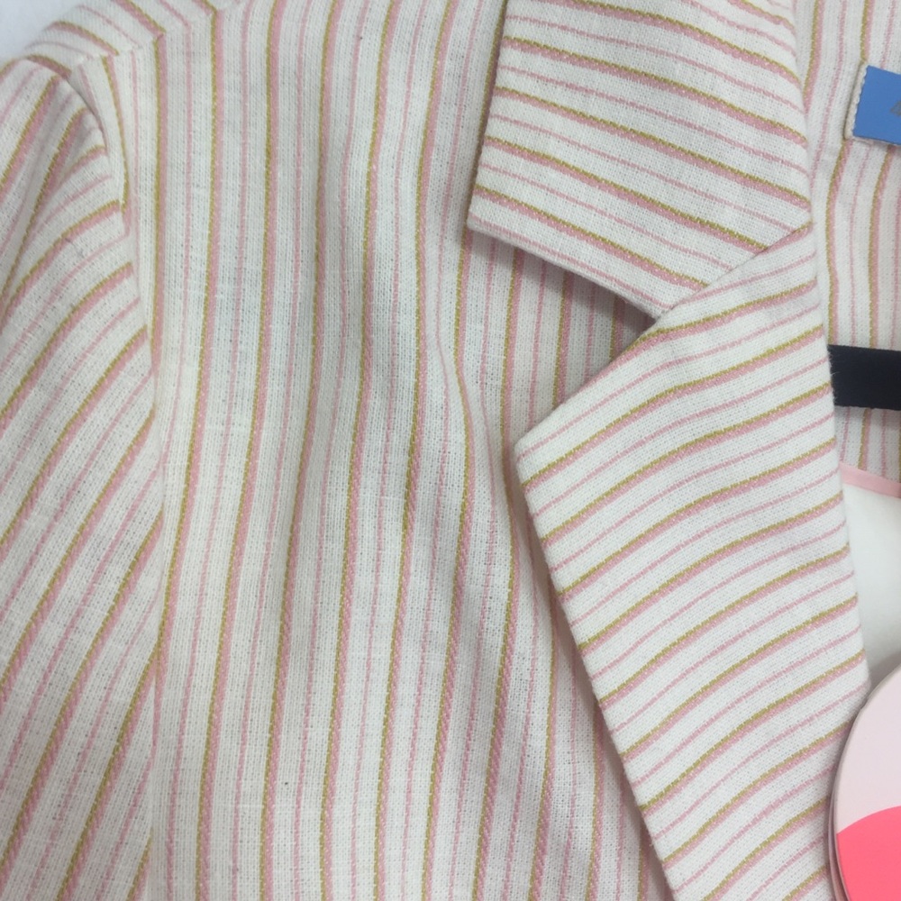 Ted Baker ALTAA Striped Linen Blend Blazer… - Picture 5 of 13